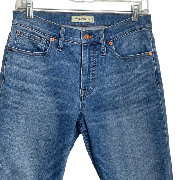 Madewell‎ 28 Zip fly 9" Mid Rise Skinny Pockets - Picture 6 of 8